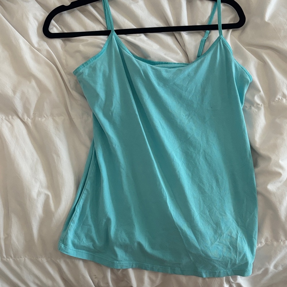 Old Navy Aqua Camisole Top